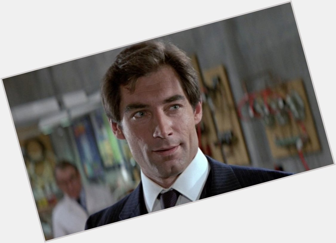 Happy 75th birthday to Timothy Dalton. My favorite Bond apart from Connery, Lazenby, and Craig 