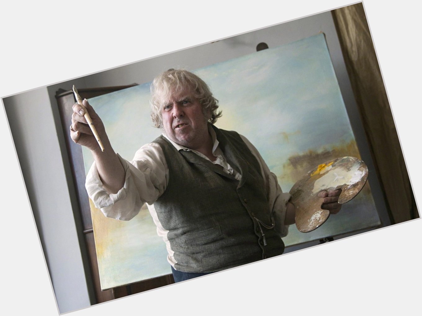 Happy Birthday Timothy Spall. He\s 58 today. Here he is in \Mr. Turner\ (Mike Leigh, 1914) 