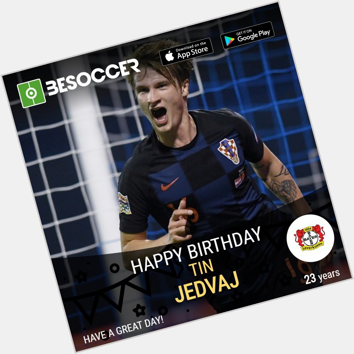 Happy birthday to defender Tin Jedvaj!        