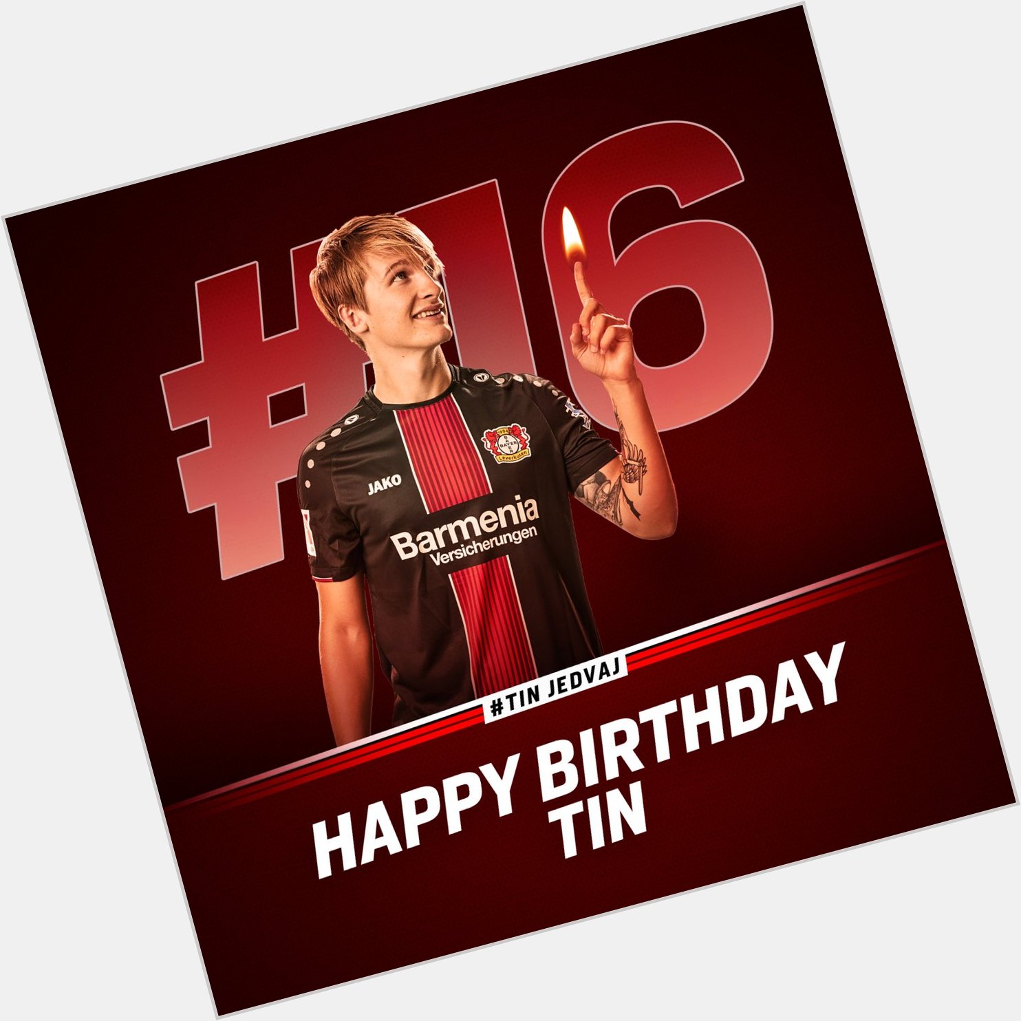         We\re wishing a very happy 23rd birthday to Tin Jedvaj today! 