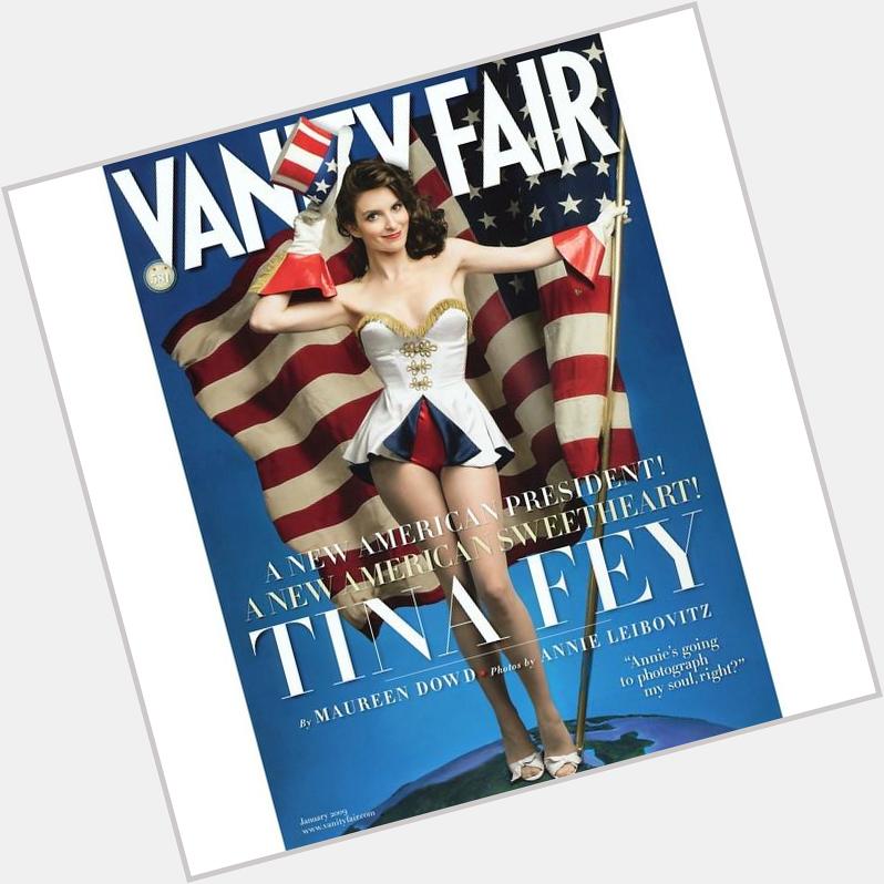 We salute you, Tina Fey! Happy Birthday! Photograph by Annie Leibovitz. courtesy Vanity Fair 