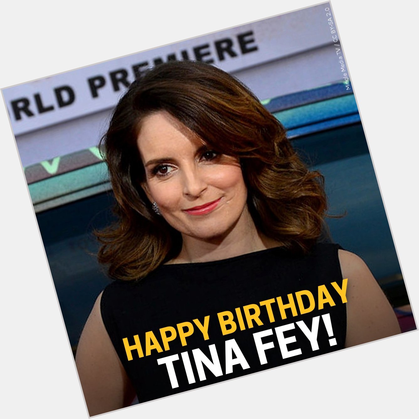 Happy 53rd Birthday to Tina Fey! 