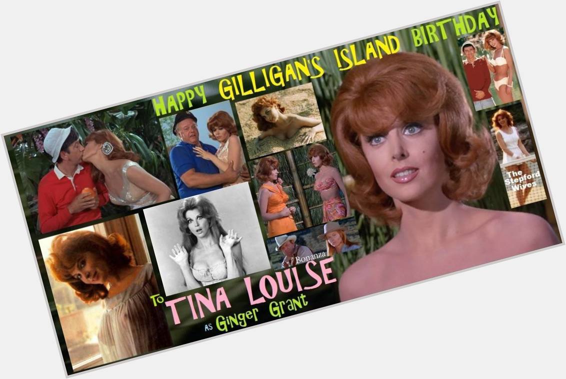 Happy birthday Tina Louise, born February 11, 1934.  