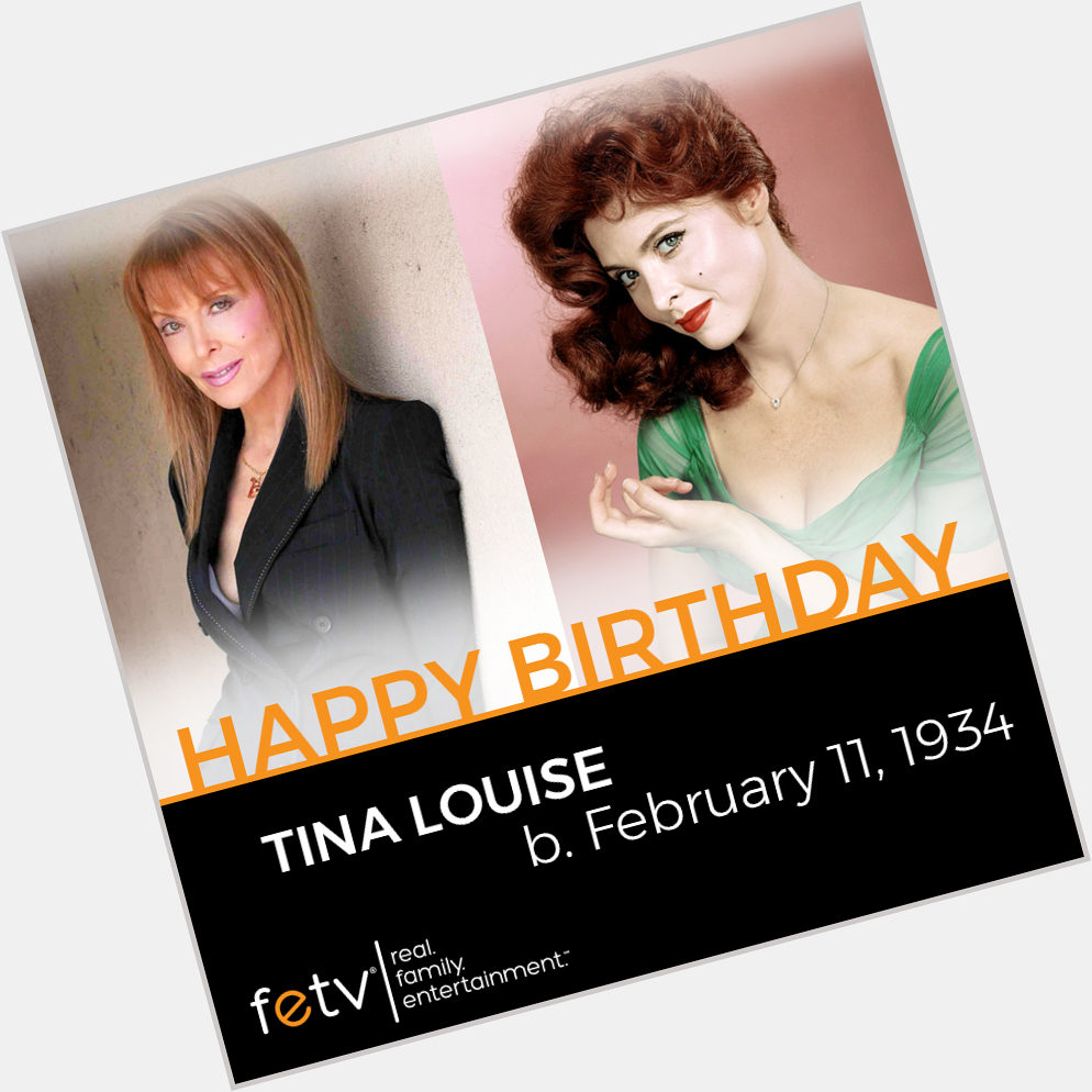 Happy Birthday to Tina Louise! The star turns 87 today.   