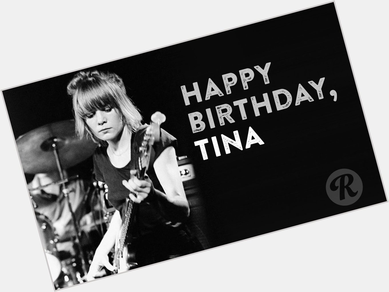 Happy birthday, Tina Weymouth! 