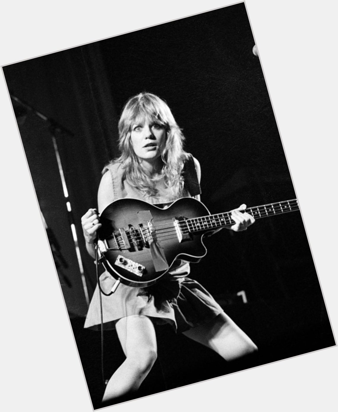 The one and only Tina Weymouth.
Happy birthday. 