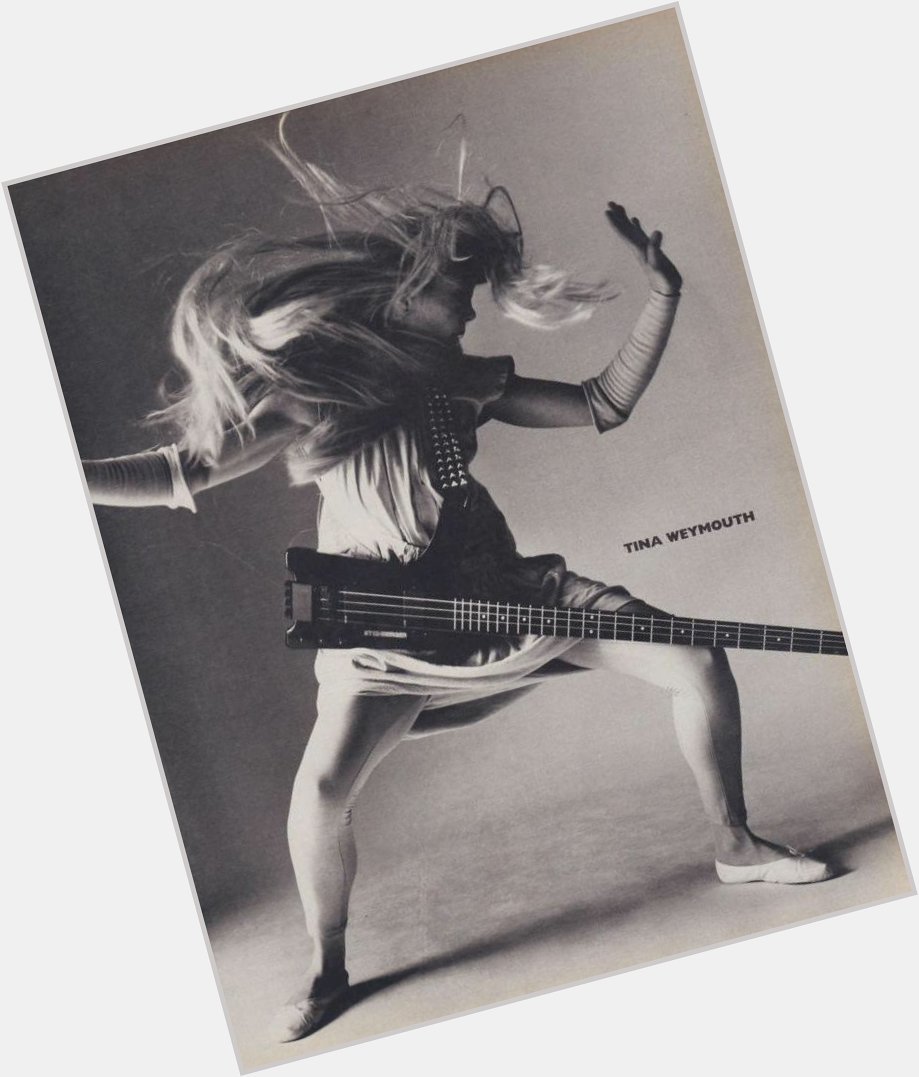 Happy Birthday to this architect of the groove, the coolest bass player of all space and time, Tina Weymouth. 