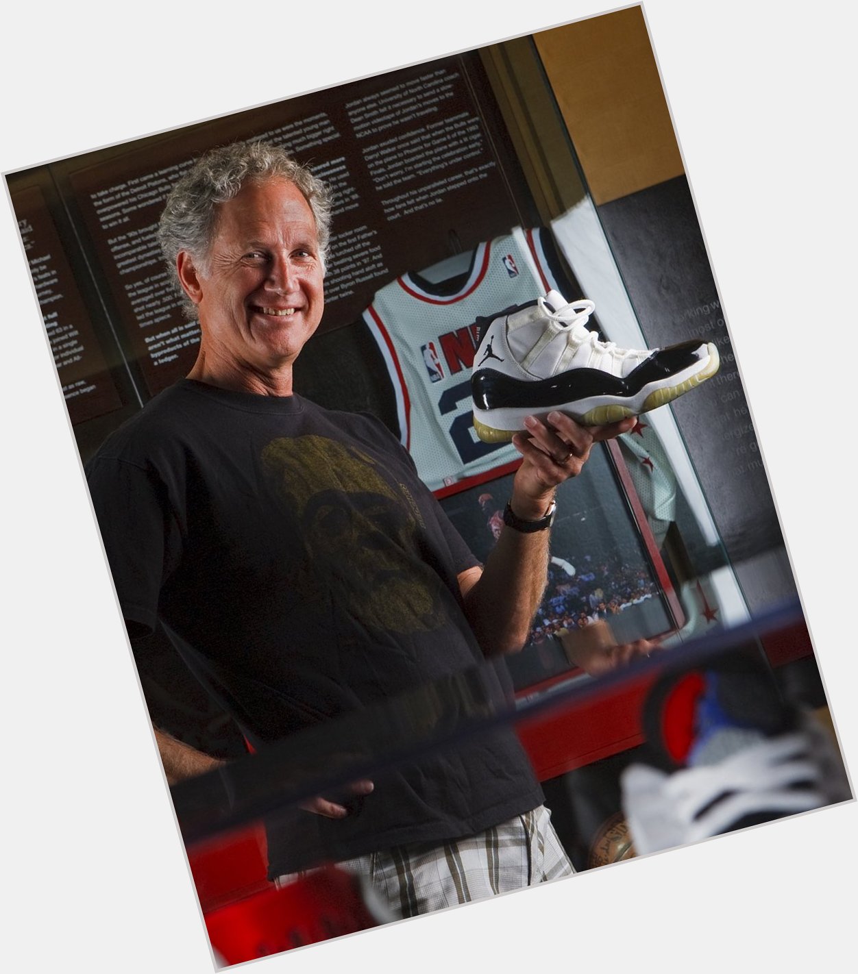 Our modern day Picasso. Happy birthday to Tinker Hatfield. 
