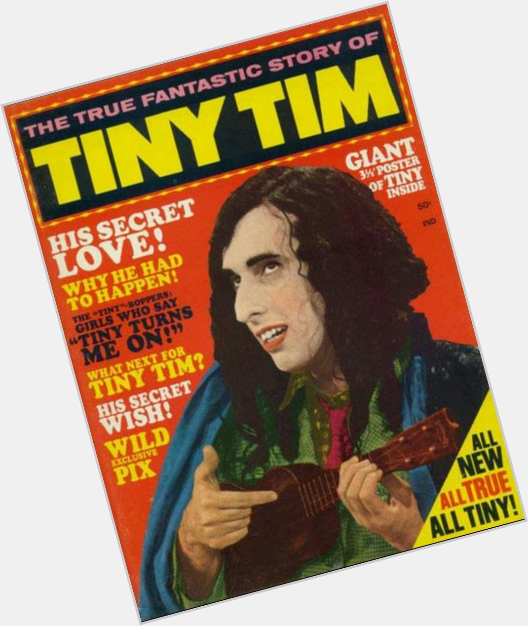 Happy birthday Tiny Tim, born 12.April 1932! 