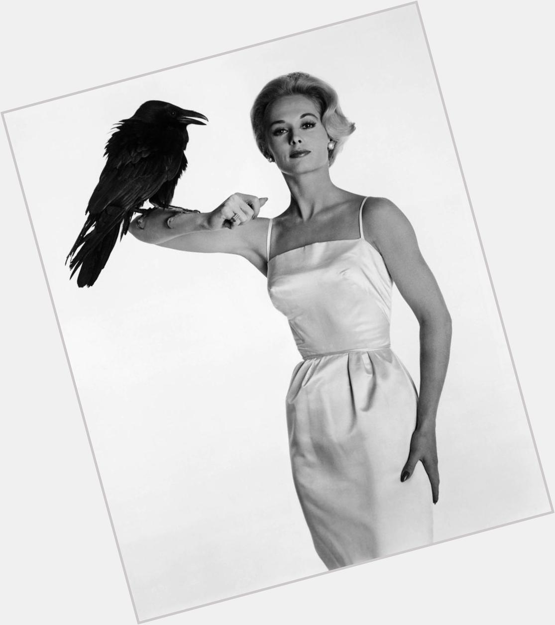 Happy 85th Birthday to Tippi Hedren, seen here in a publicity shot for THE BIRDS(1963). 