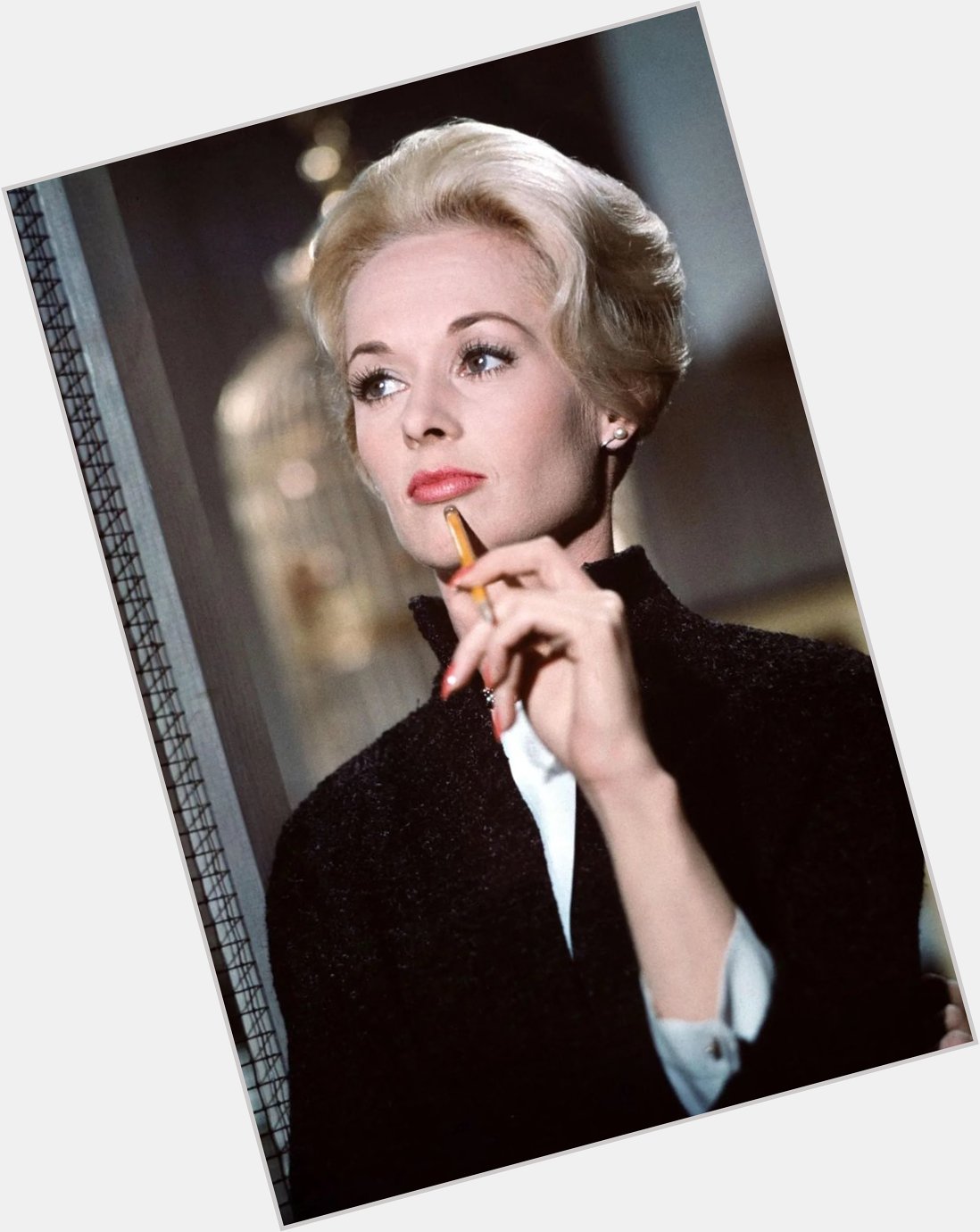 Happy birthday to Tippi Hedren! She s known for acting in the horror movies The Birds, Darkwolf, and The Darklings. 