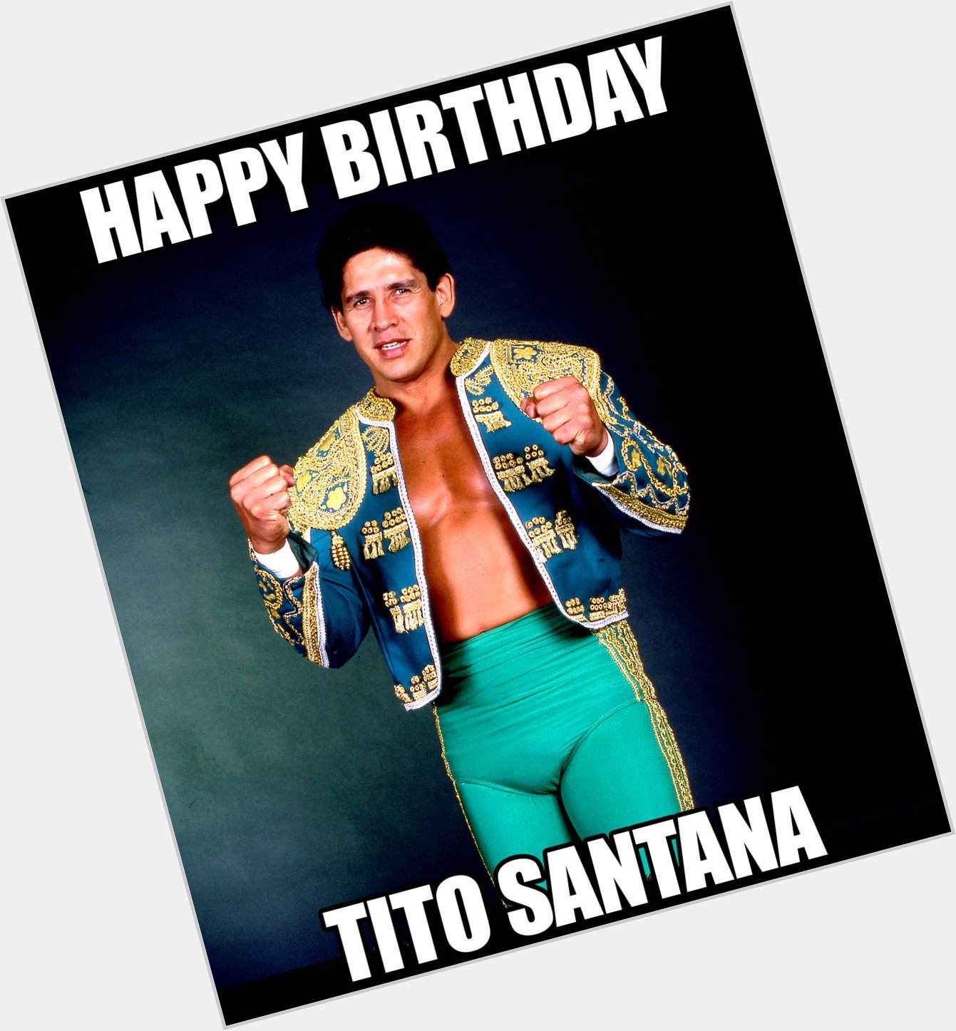 Old School WWF Legend \"El Matador\" Tito Santana turns 69 today. HAPPY BIRTHDAY    