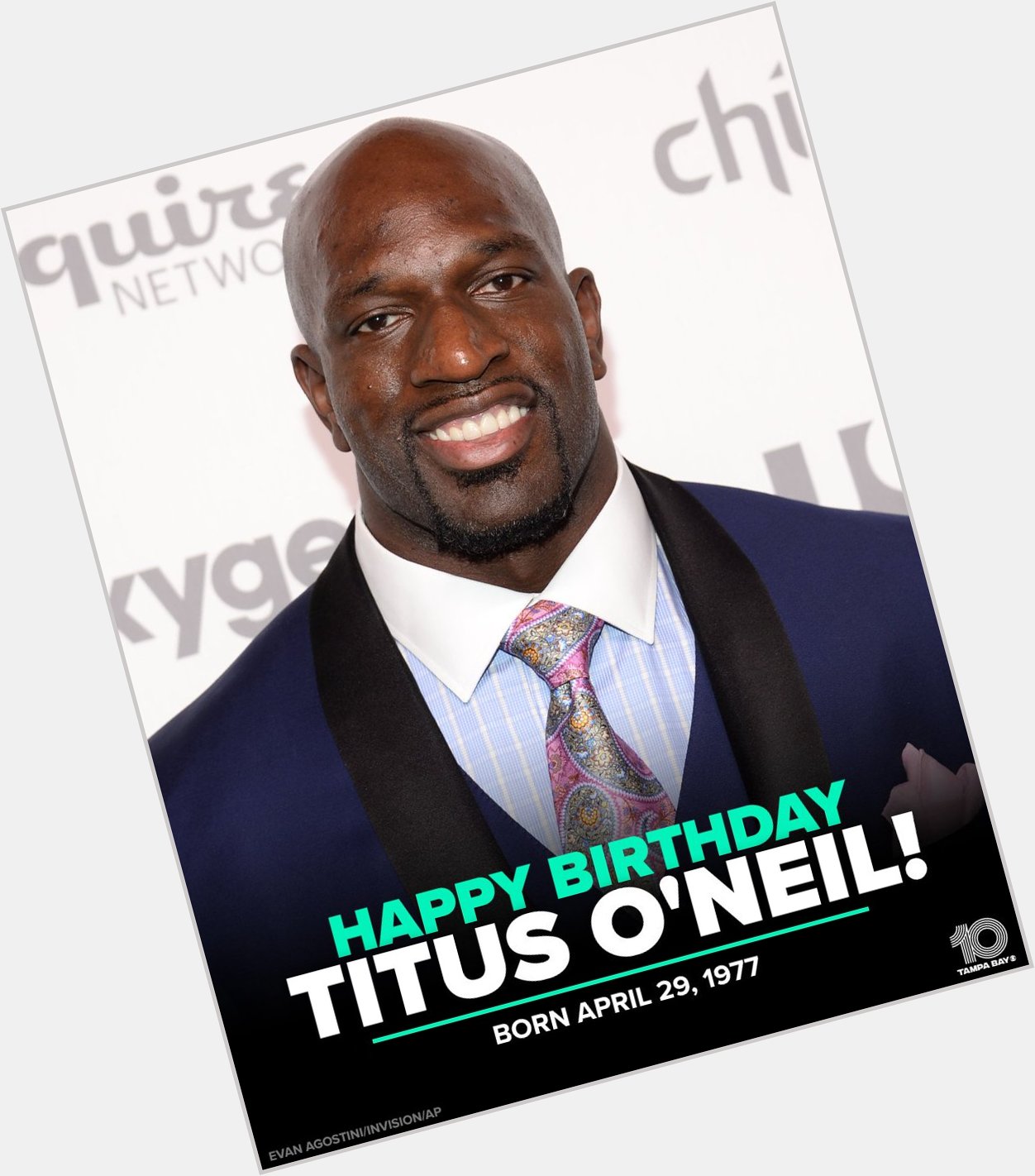 HAPPY BIRTHDAY! Today is the birthday of Tampa resident and WWE Superstar Titus O\Neil! 