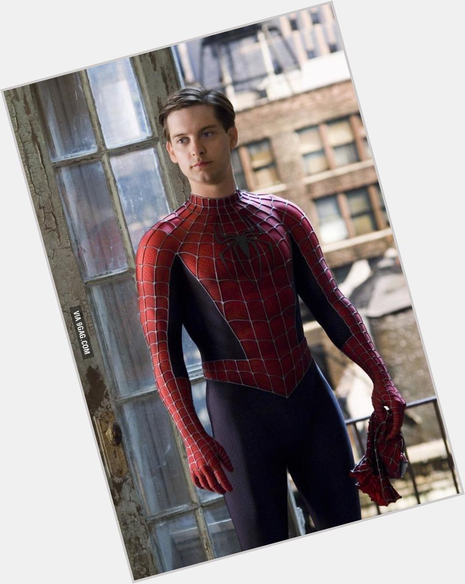 Happy Birthday, Tobey Maguire, you will always be the real Spider-Man!
 