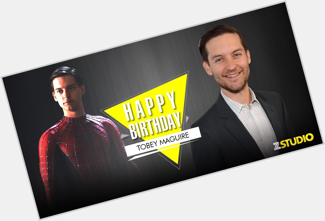 Happy birthday Tobey Maguire, the man who made us fall in love with Spider-Man. 