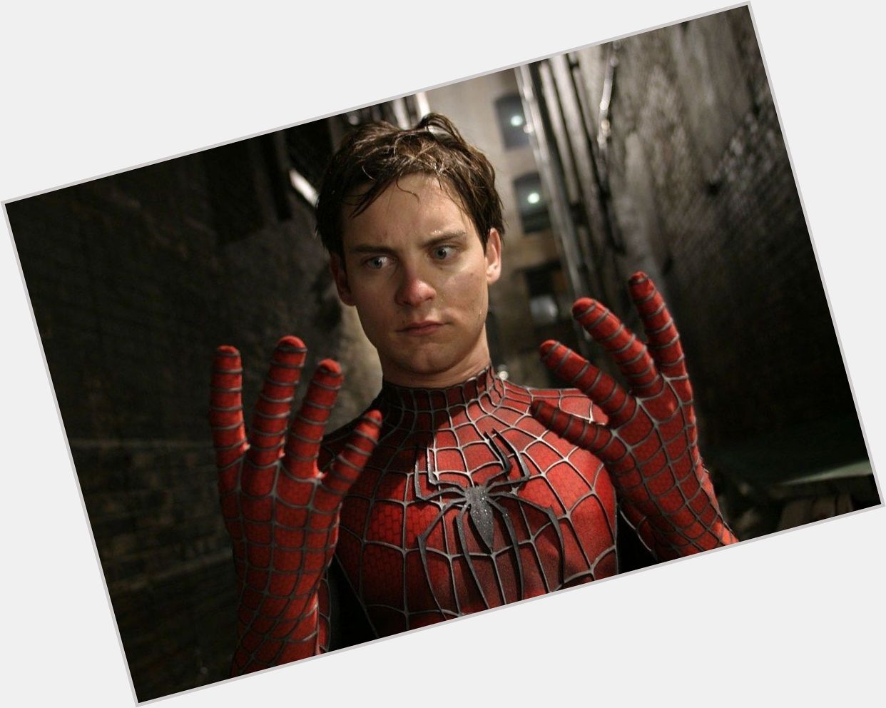 Wanna feel old? Former Tobey Maguire is going to be 50 in 8 years. Happy birthday, Tobey! 
