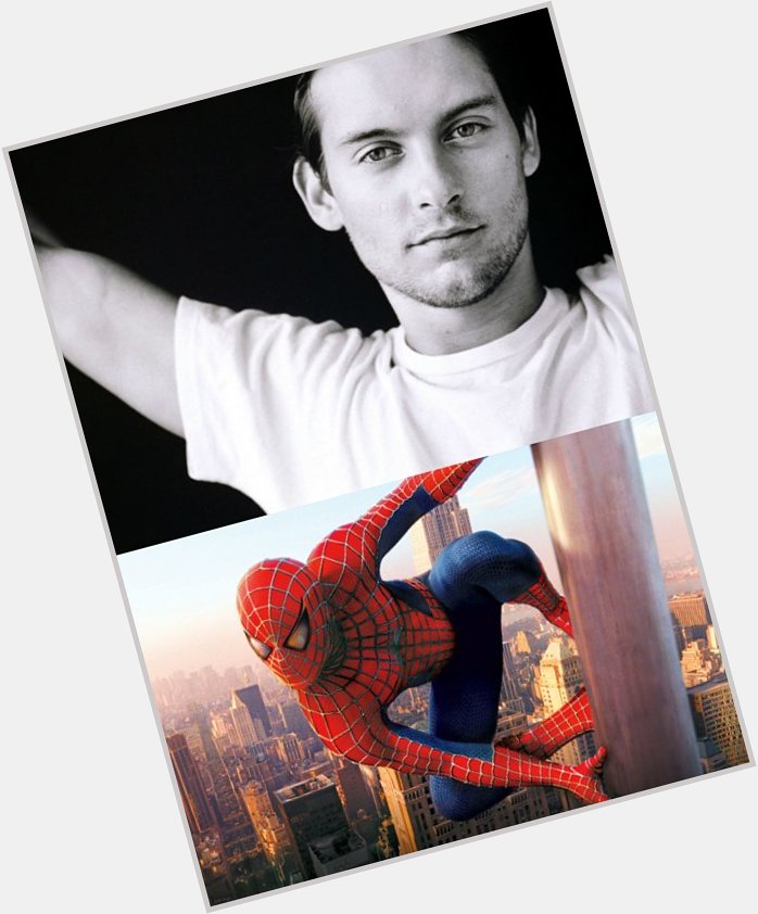Happy 41st Birthday to Tobey Maguire, the original big screen web-slinger! 