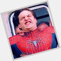 Happy birthday Tobey maguire, forever my spiderman 