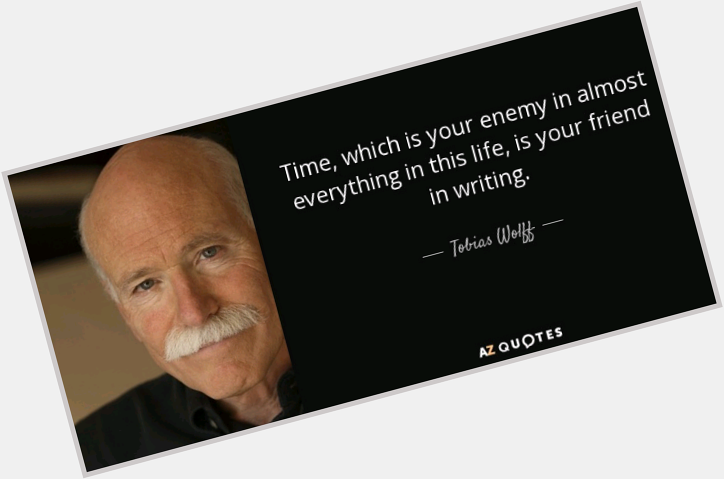 Happy Birthday to American short story  and Tobias Wolff! 