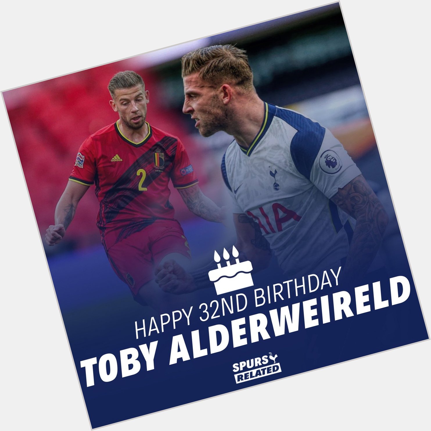 Happy 32nd Birthday Toby Alderweireld!   