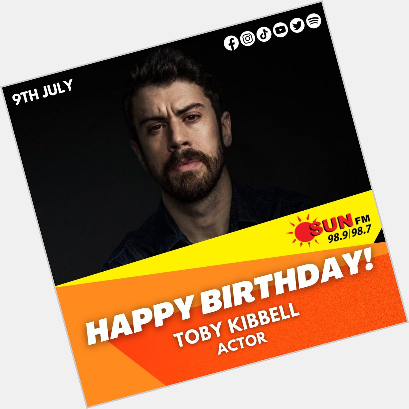 Happy Birthday Toby Kebbell  