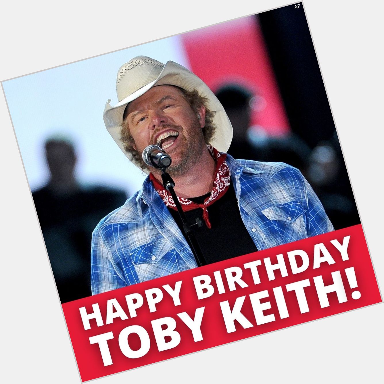 Happy birthday to Toby Keith! What\s your favorite song from the country star?  
