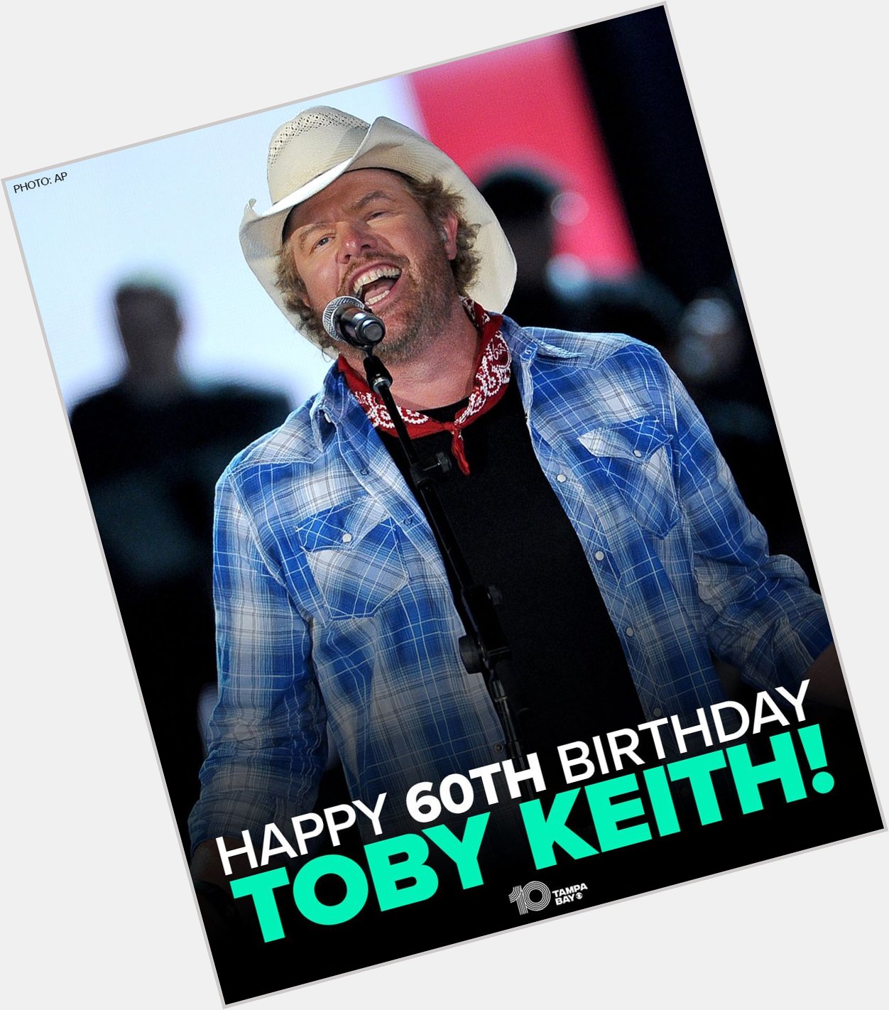 Raise a red solo cup to wish Toby Keith a very happy 60th birthday!! 