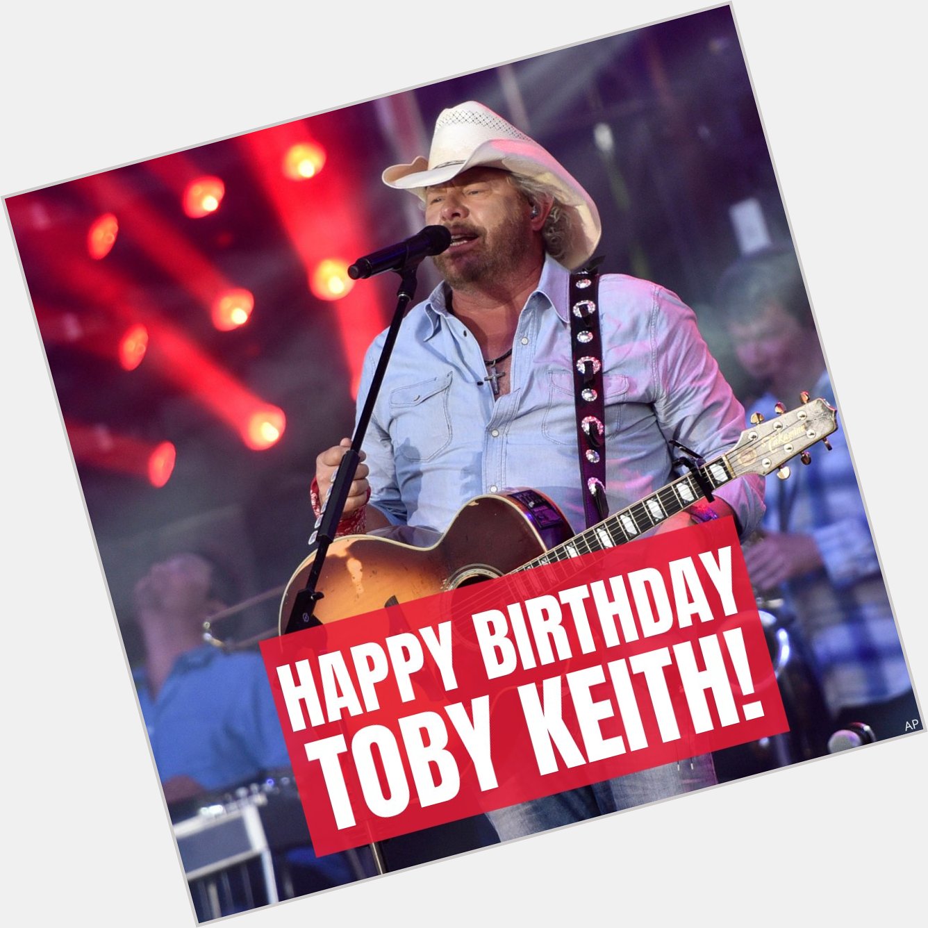  HAPPY BIRTHDAY Country music star Toby Keith turns 59 today. 