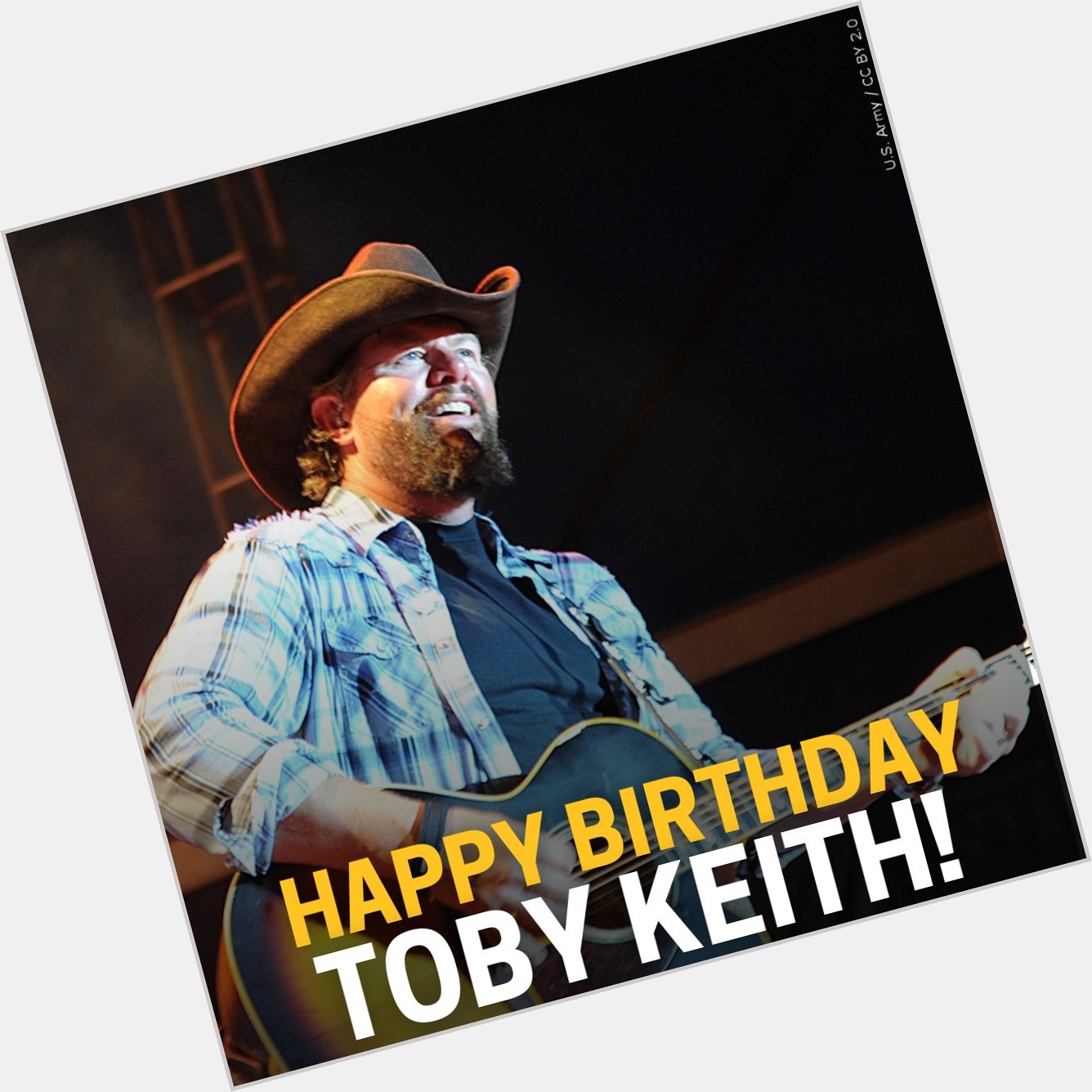 HAPPY BIRTHDAY, TOBY! Tell us your favorite Toby Keith song to celebrate! 