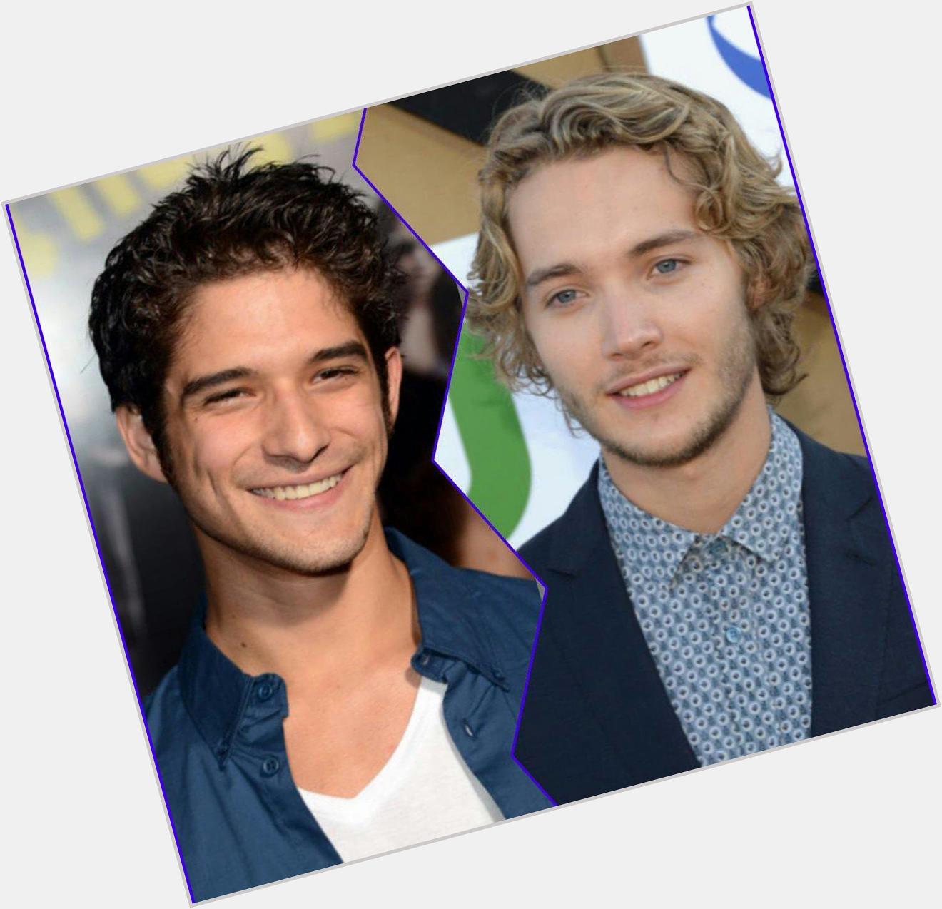 24 years ago, the world welcomed these two amazing human beings. Happy birthday Tyler Posey and Toby Regbo !!  