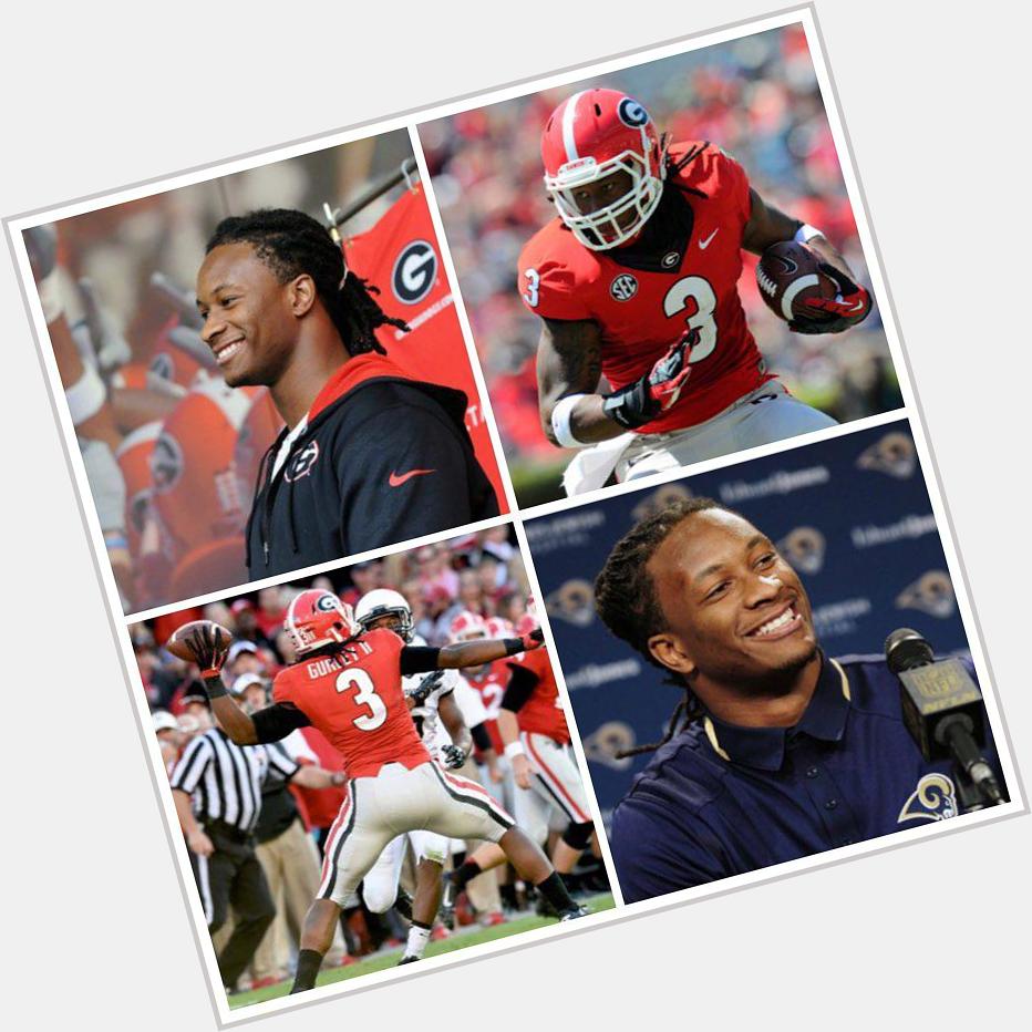 Happy 21st Birthday to Todd Gurley!   