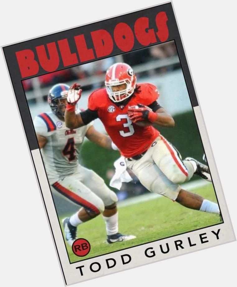 Happy 21st birthday to Todd Gurley. 