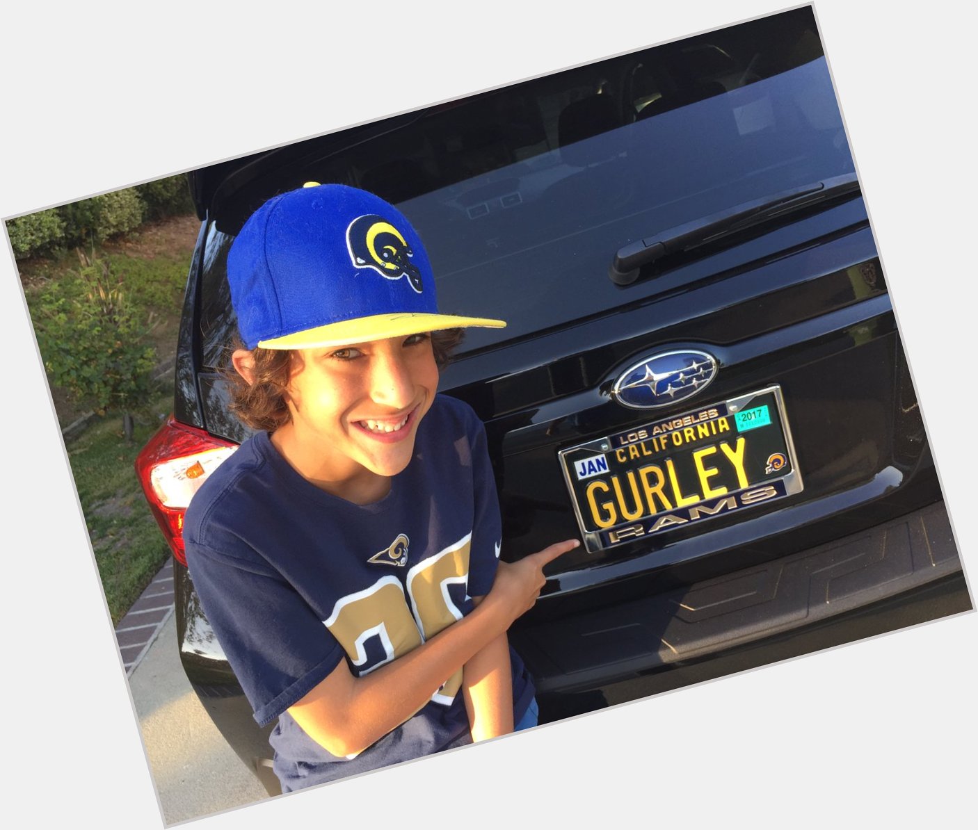 Happy Birthday Todd Gurley from the Conejo Valley Rams Club!! 