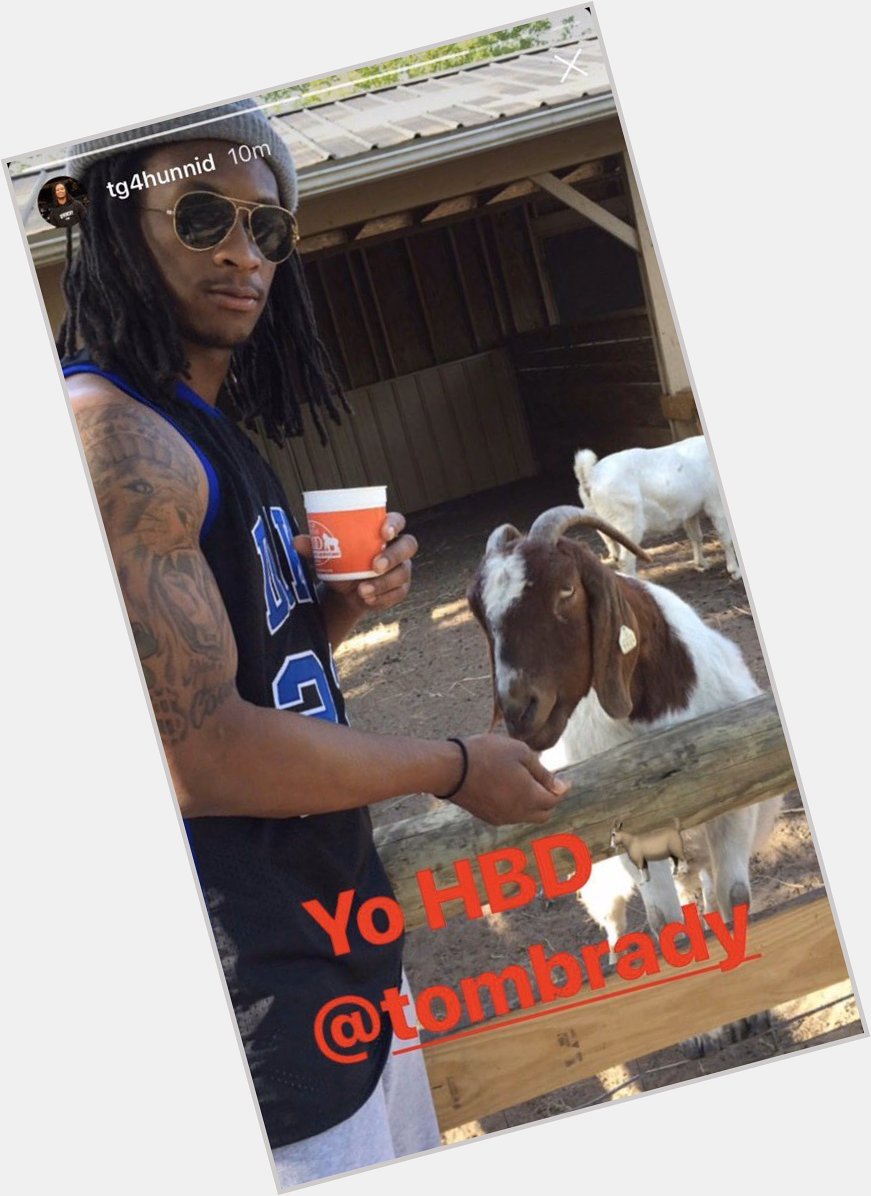 To wish Todd Gurley a happy birthday

Like to wish a happy birthday 