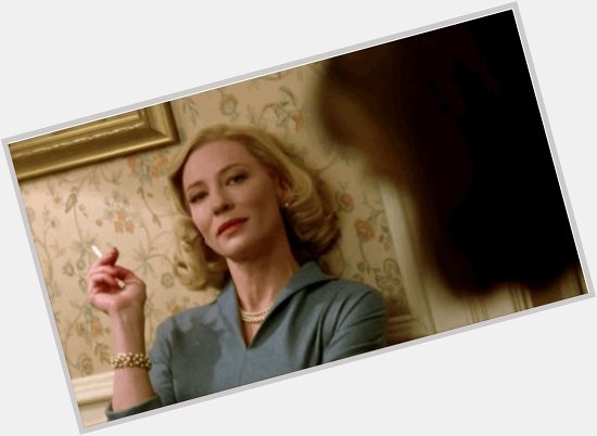 Happy birthday Todd Haynes.
Cate Blanchett in Carol, 2015. 