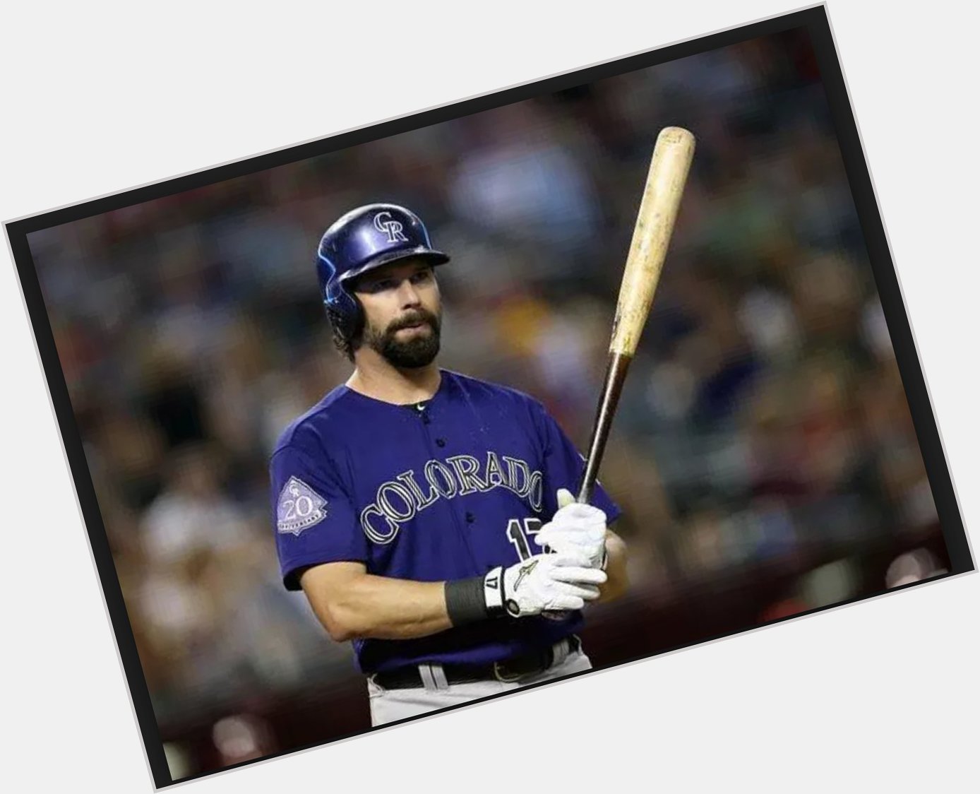 44 years old today. 2,519 hits. 369 HR\s. 1,406 RBI\s. .316 BA. Happy birthday to Rockies legend, Todd Helton! 