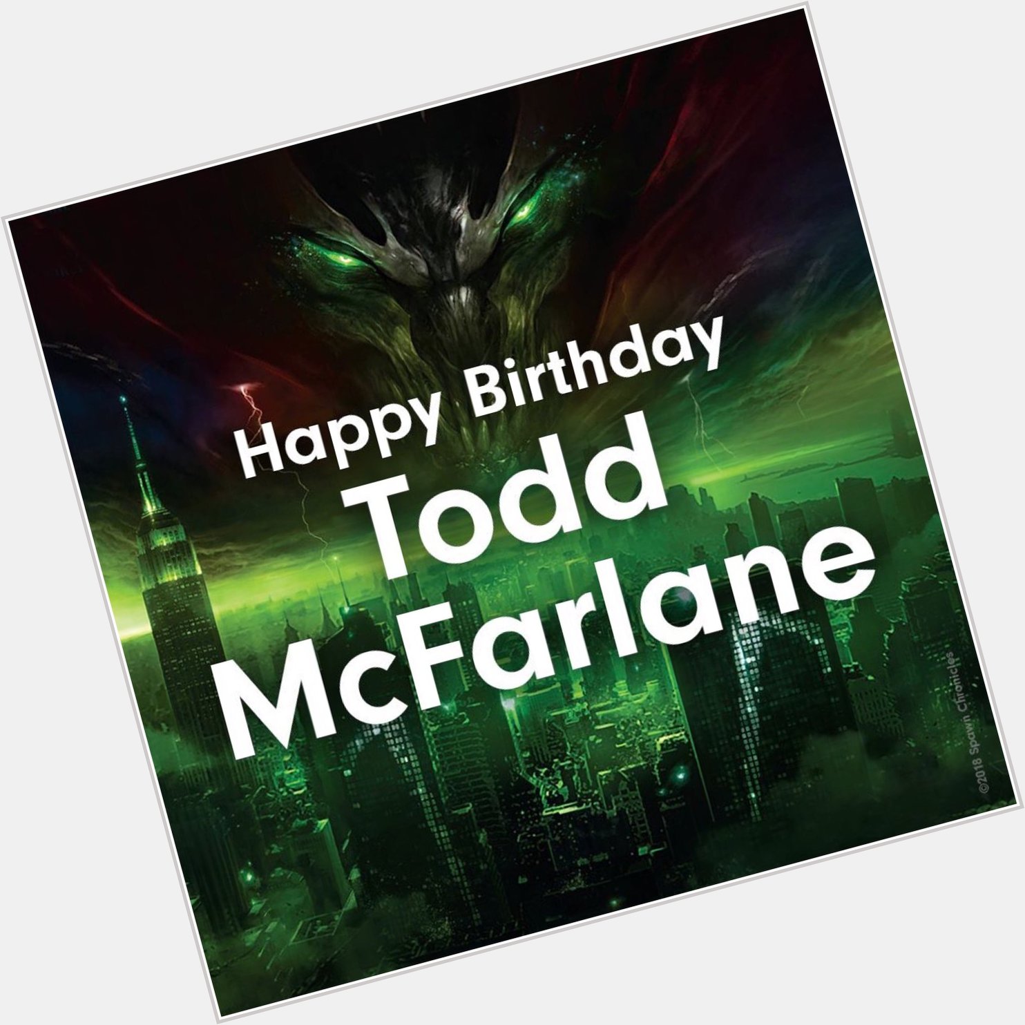 Happy Birthday to the Toddfather himself, Mr.     