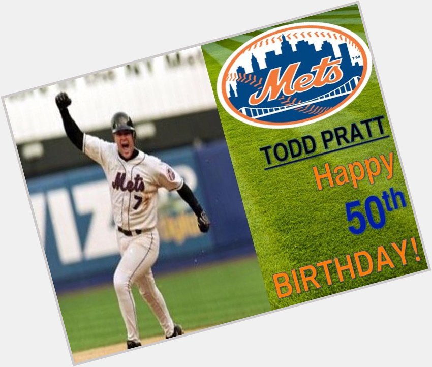 Happy Birthday to Todd Pratt. The former Met turns 50 today. 

Pratt hit .265 in 276 games for the 