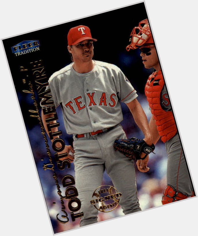 Happy Birthday to former pitcher Todd Stottlemyre. 