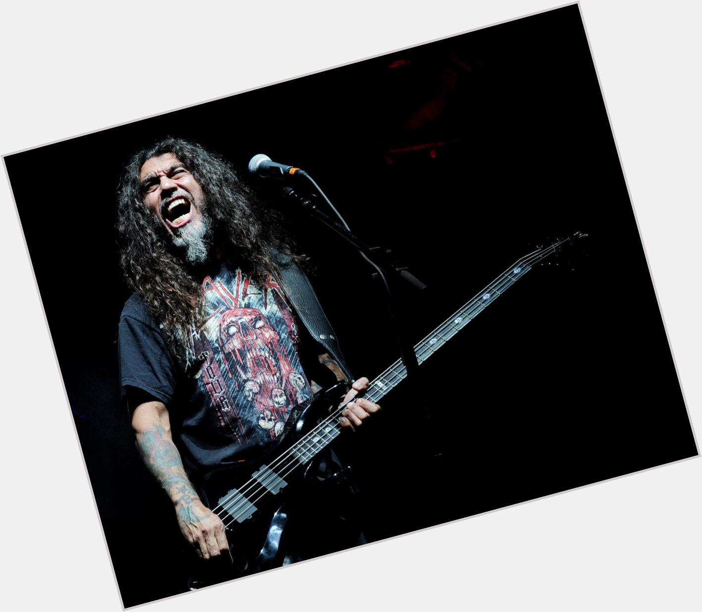 Happy 60th birthday to Slayer\s mighty frontman Tom Araya! 