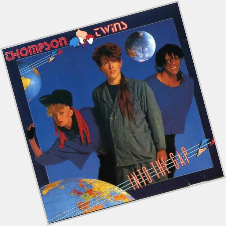 Happy Birthday to Tom Bailey from The Thompson Twins. I had this picture, pinned to my wall: 