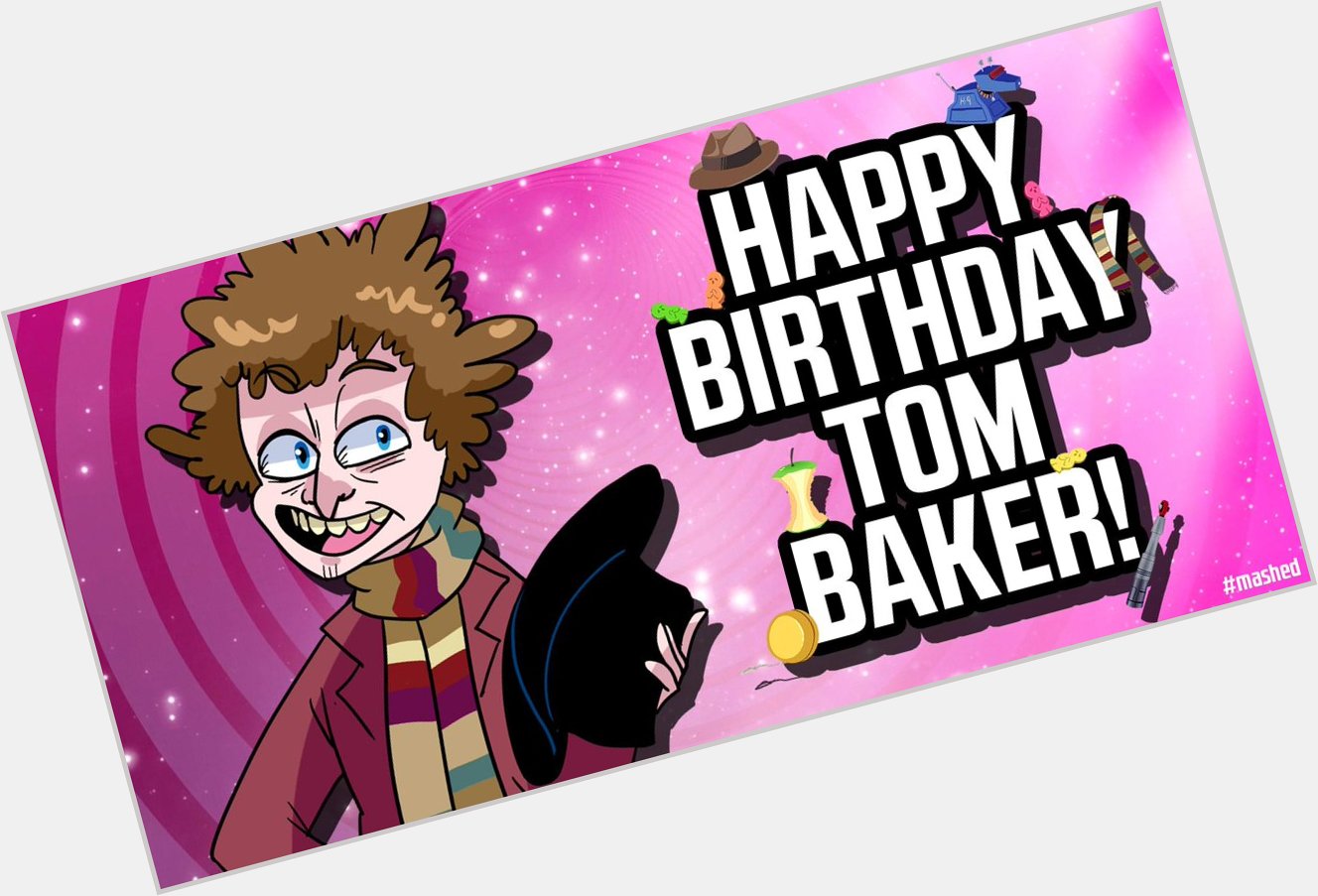 Happy 81st Birthday Tom Baker! 