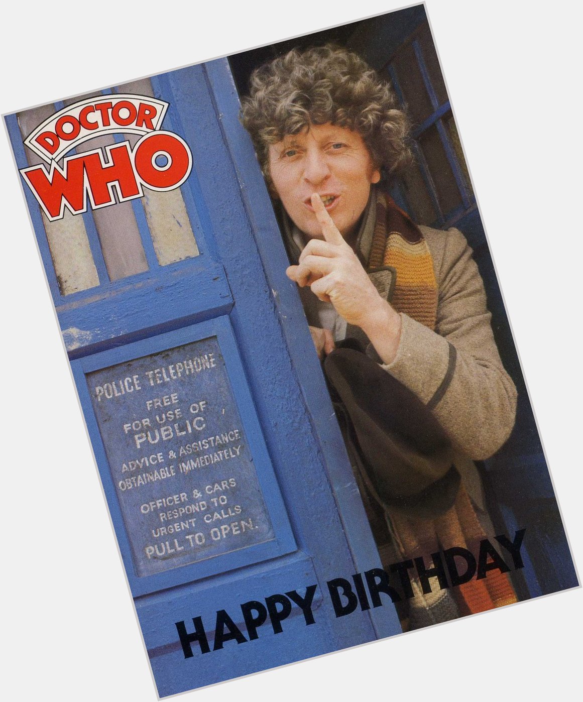 Happy 81st Birthday to the one and only Tom Baker! 