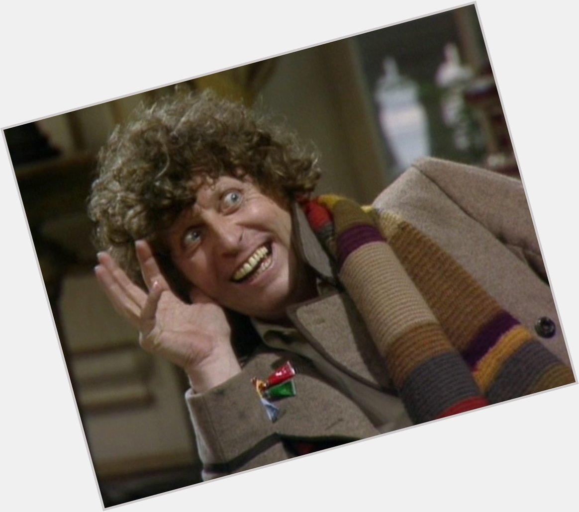 Happy Birthday to the greatest Doctor Who of them all, Tom Baker. 
