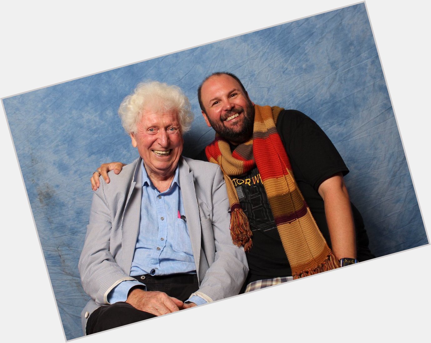 Happy Birthday Tom Baker, 86 glorious years old today! 