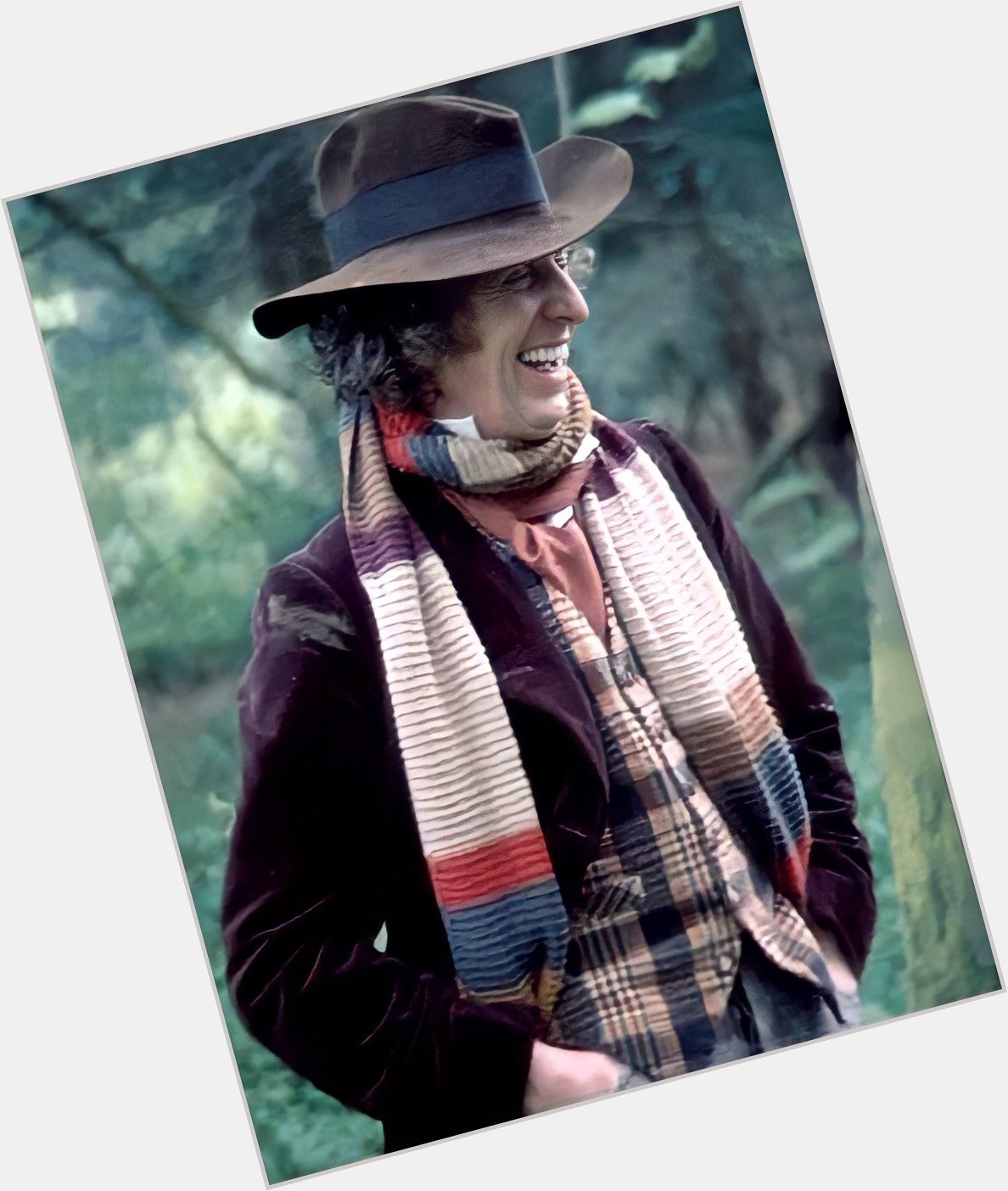 A very happy birthday to Tom Baker, my most favorite Doctor of them all.  