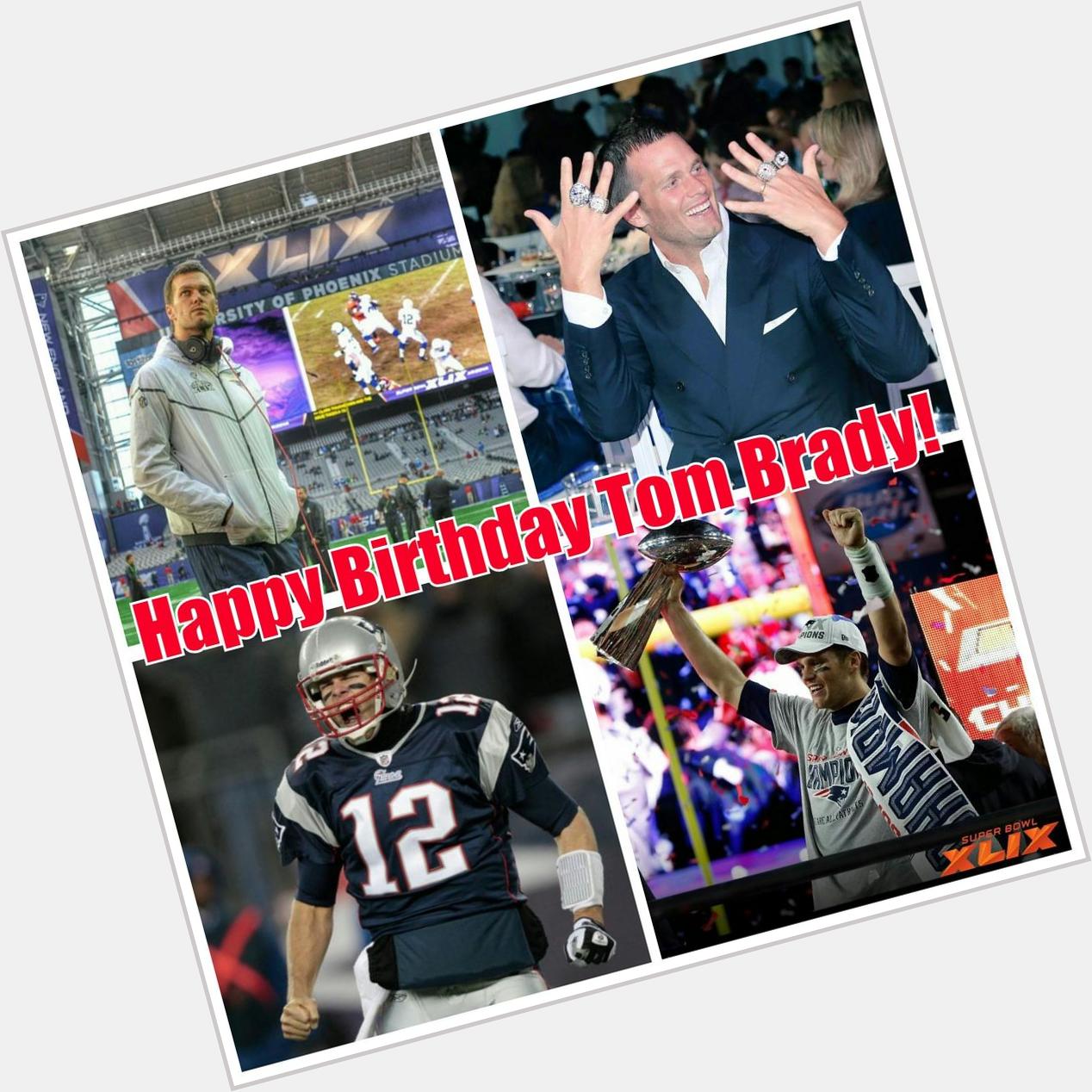 Happy Birthday to my fellow Leo, Tom Brady, greatest QB EVER!! has your back. 