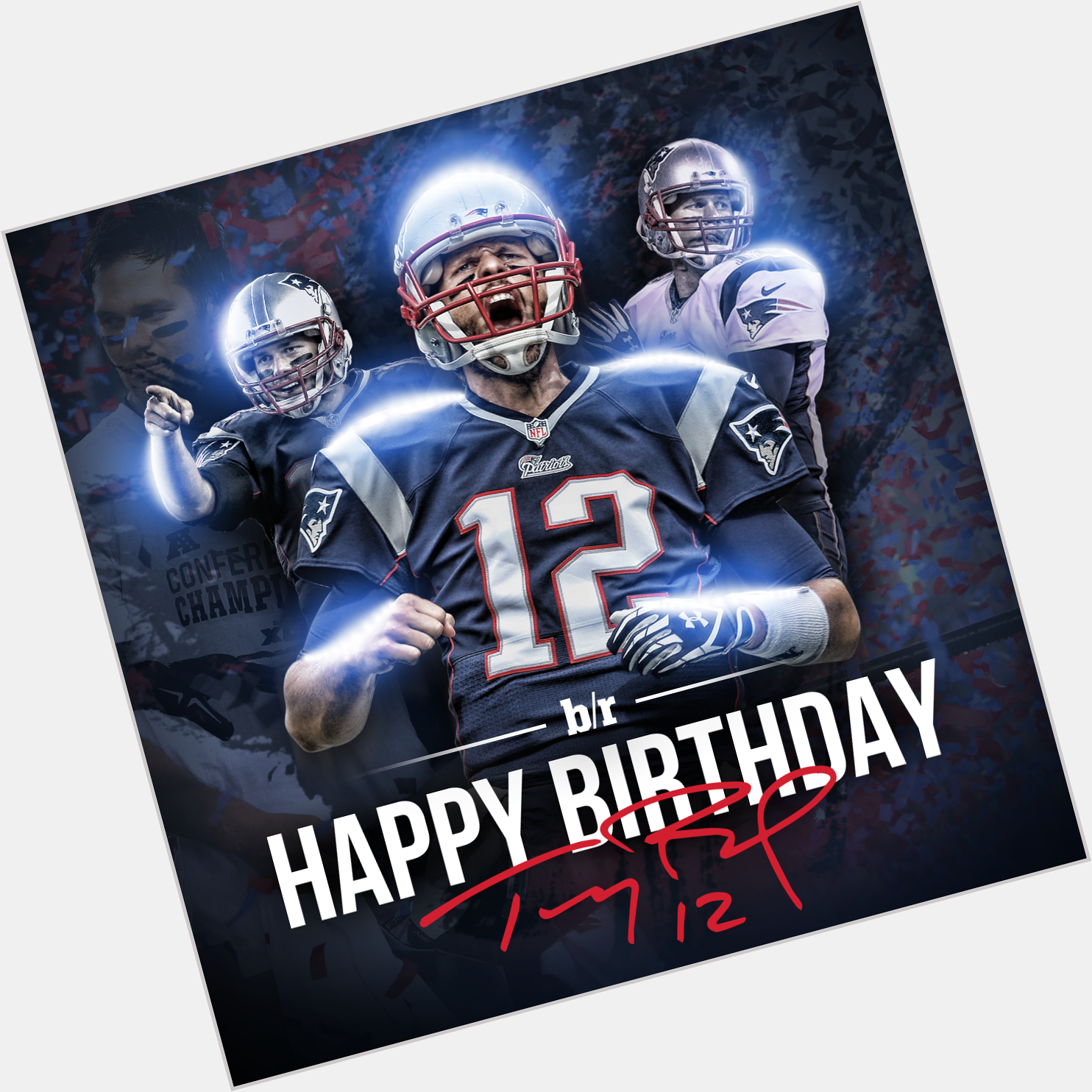 Happy 38th birthday to Tom Brady!   