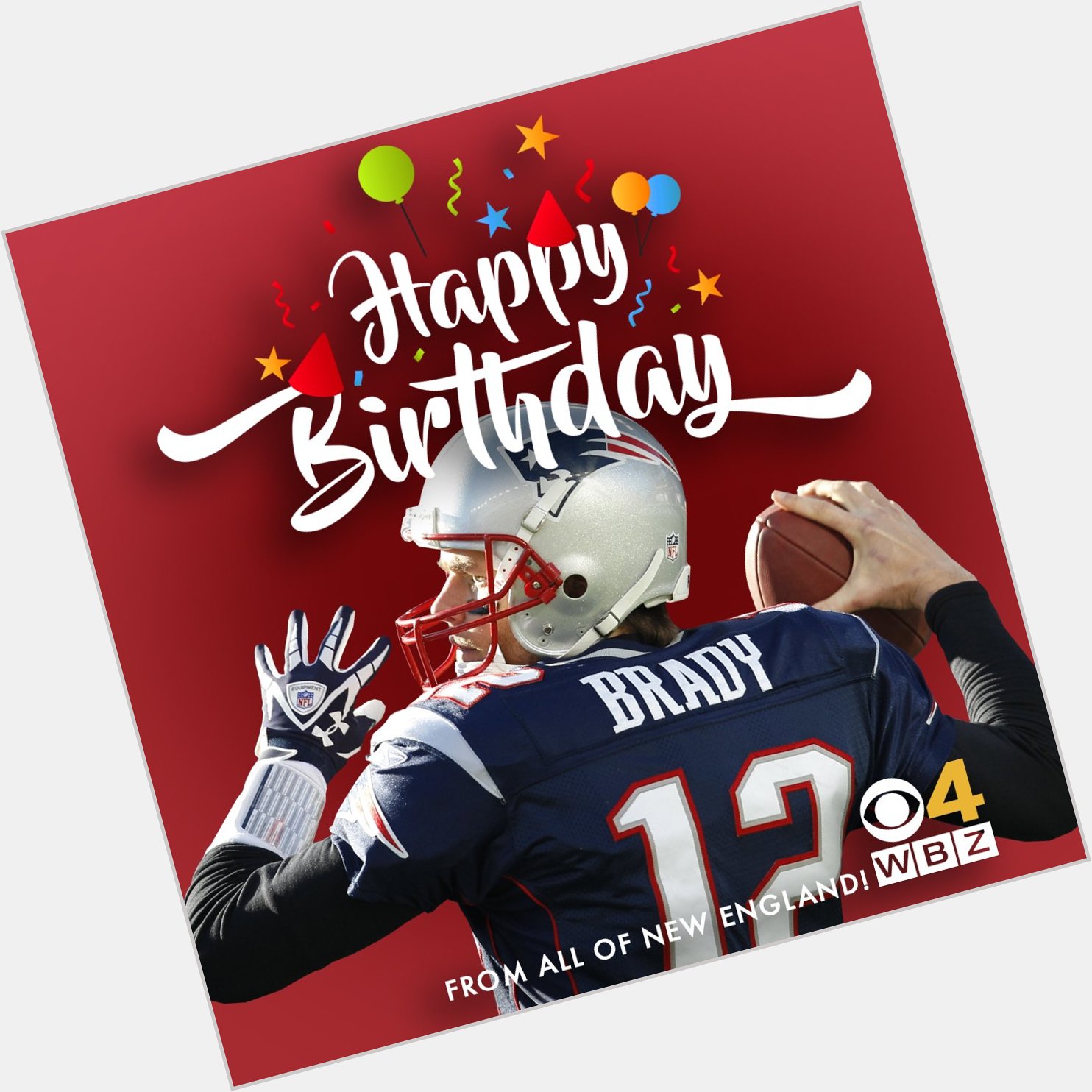 HAPPY BIRTHDAY, Tom Brady! Here\s to 41 being your best year yet! 