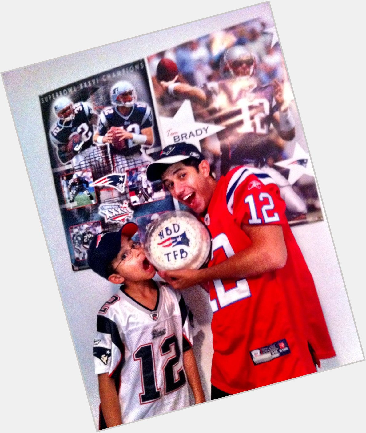 Tom brady s birthday was a huge deal in my household growing up. miss you happy birthday! 